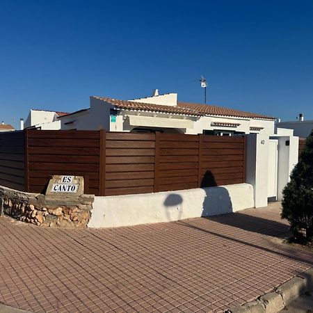 Es Canto Cala Blanca (Menorca) Exterior foto