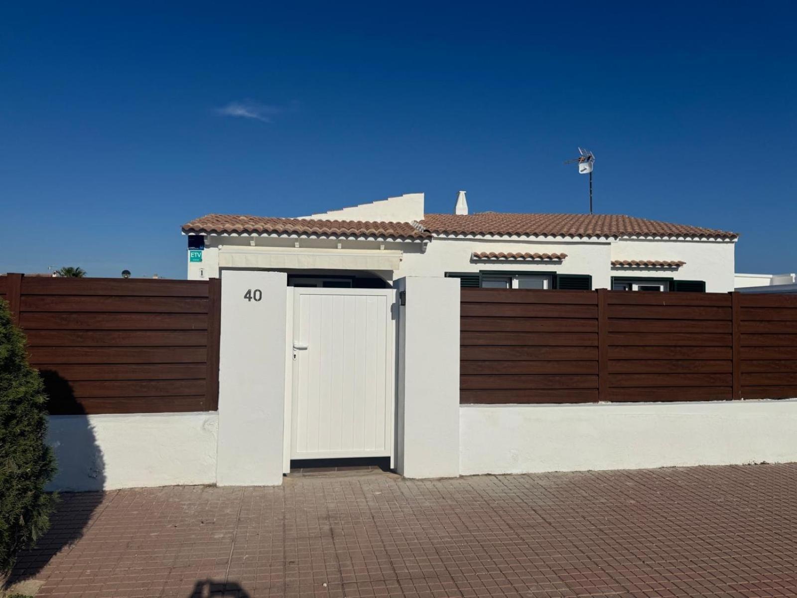 Es Canto Cala Blanca (Menorca) Exterior foto